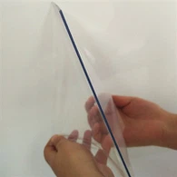 Bir tomoni PE plyonkali qalin PVX varaq